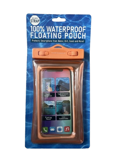 Dolgen 100% Waterproof Cell Phone Floating Pouch with Strap