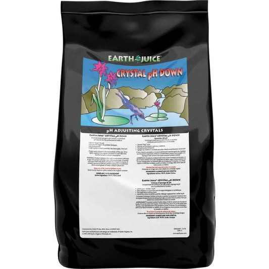 Earth Juice Crystal pH Down, 25lb
