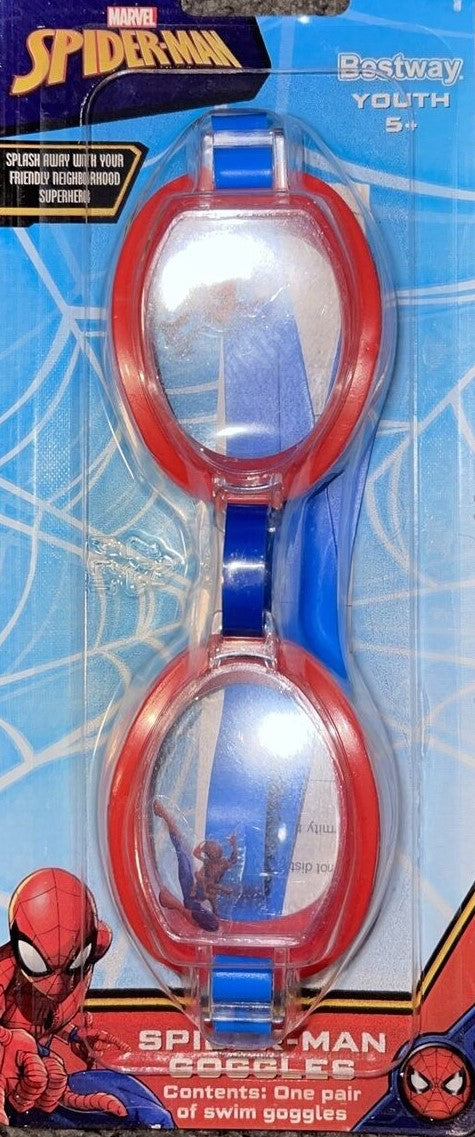 goggles spiderman Marvel Swim | Nip Youth Spider-Man Googles | Color: Blue/Red | Size: Os