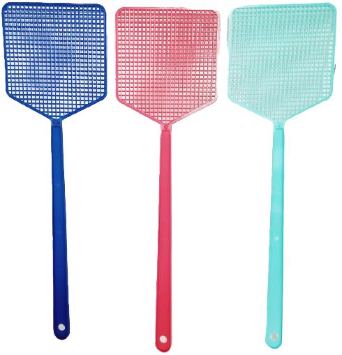 True Living Large Colorful Fly Swatter (3-Pack)