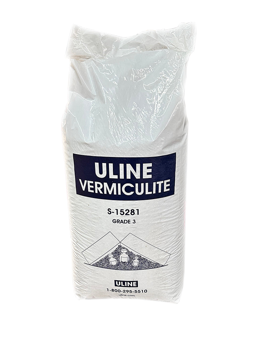 Uline Grade 3 Vermiculite, 4 cu. ft.