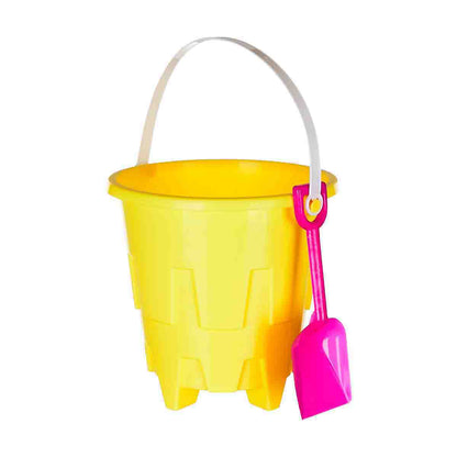 Beach Bucket 8in. Round Pail/Shovel