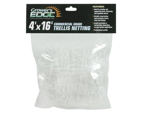 Grower's Edge® Commercial Grade Trellis Netting 4x16'