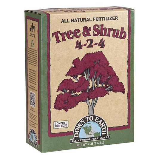 Down To Earth Tree & Shrub All Natural Fertilizer Organic (4-2-4) 5lb