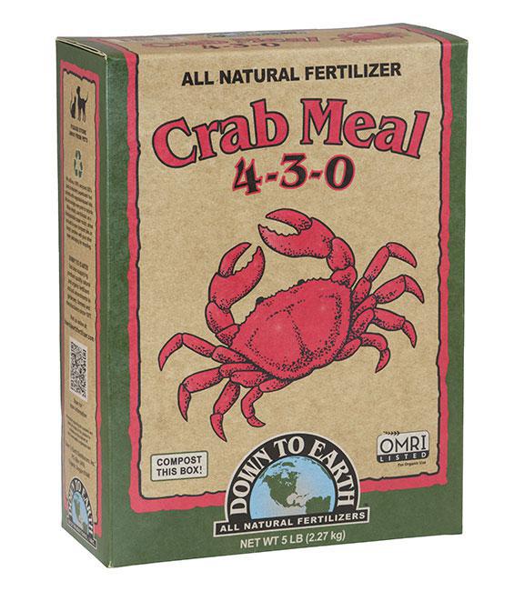 Down to Earth Crab Meal (4-3-0) 5lb