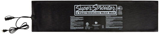 Super Sprouter® Seedling Heat Mat - 2 Tray 12"x48" Daisy Chainable
