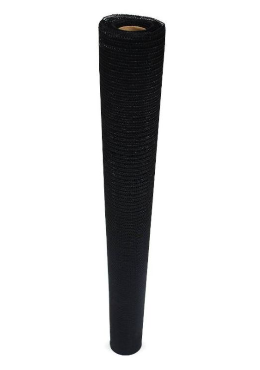 Coolaroo Shade Fabric, Medium, Black, 6'x15'