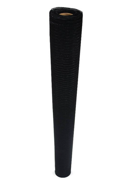 Coolaroo Shade Fabric, Medium, Black, 6'x15'